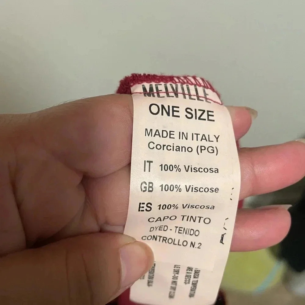 Brandy Melville red tie around cropped top One size‎ - Picture 5 of 5